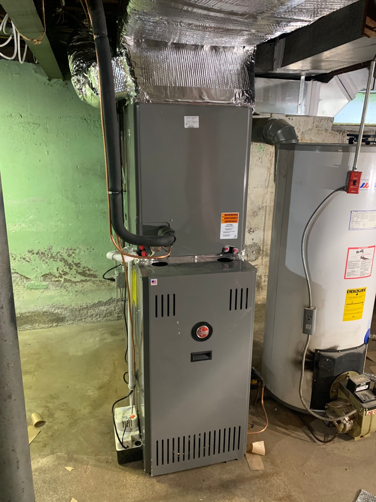 Residential furnace and air handler